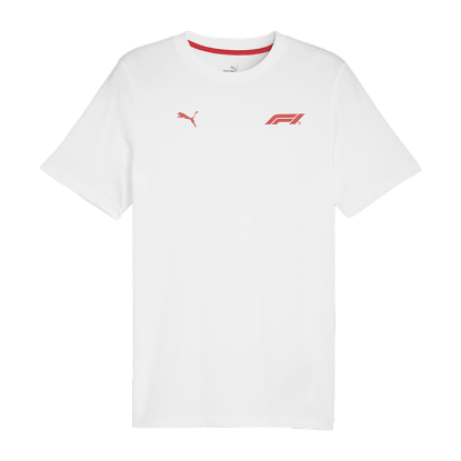 F1 ESS Small Logo Tee PUMA White-XS