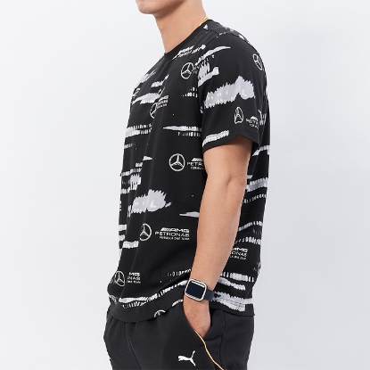 MAPF1 AOP Logo Tee PUMA Black-XS