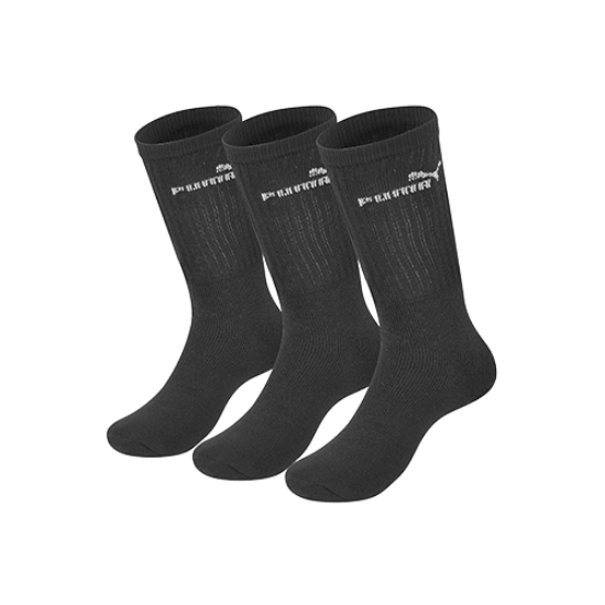 PUMA-PUMA ELEMENTS CREW SOCK 3P black-39/42