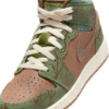 Air Jordan 1 Mid Treeline Shoes