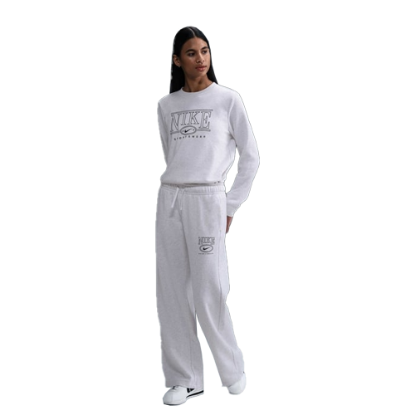 Nike Club Fleece Wide-Leg Pants